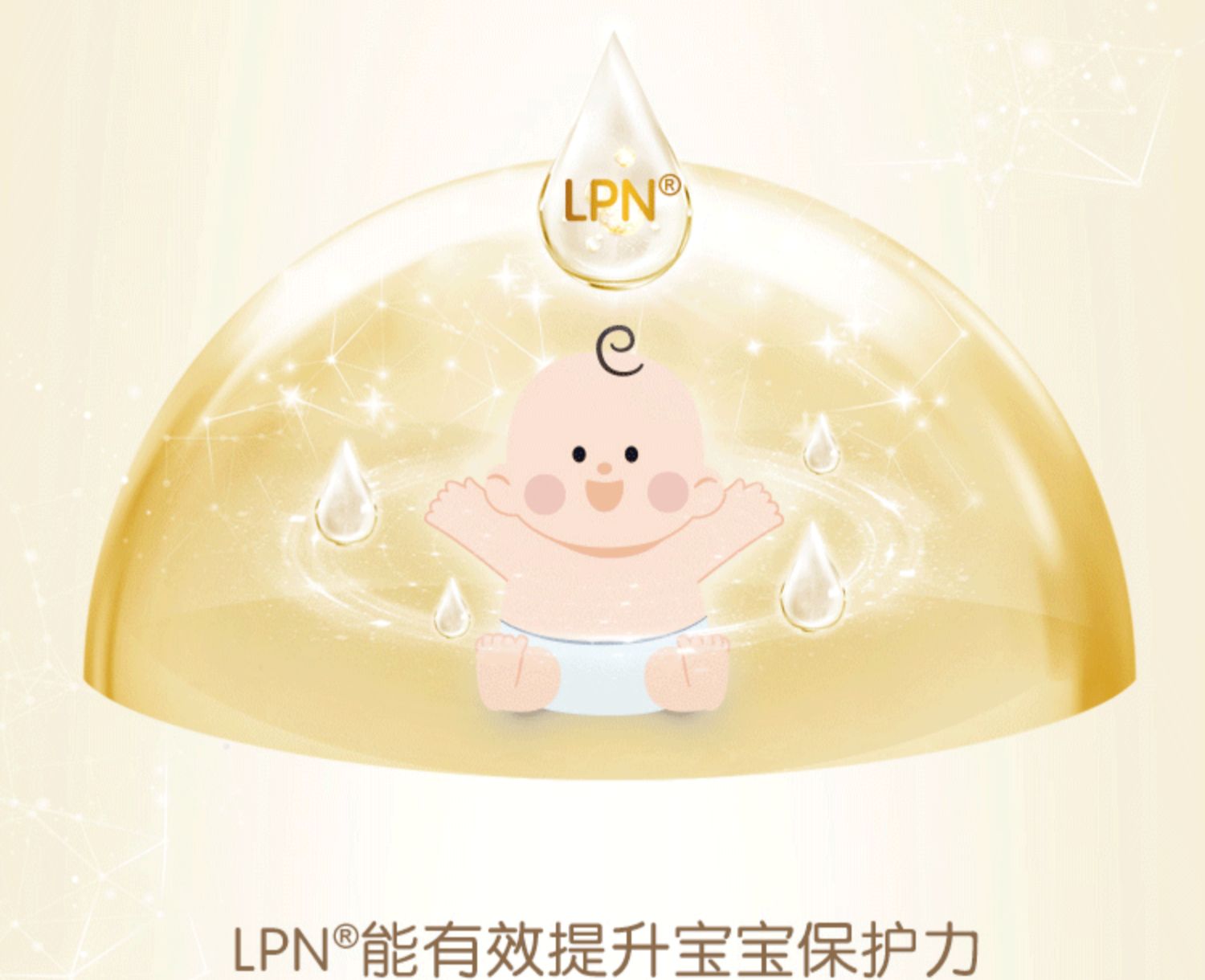 【新妈专享】合生元派星较大婴儿2段配方奶粉400g LPN乳清蛋白