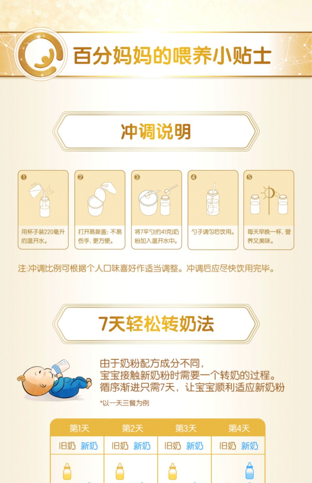 【新妈专享】合生元派星较大婴儿2段配方奶粉400g LPN乳清蛋白